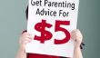 5 "Fiverrs" qui vous aidera à Parent pour 5 $