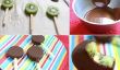 Dessert For A Day Hot Summer: chocolat Kiwi Popsicles