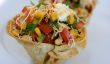 Baked Taco coquillages Salad