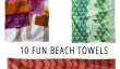 10 Fun Serviettes de plage pour l'été