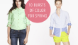 10 éclats de couleur pour votre garde-robe de printemps