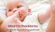 Ce que je suis reconnaissant pour: Une liste AZ de gratitude parentalité
