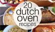 20 Dutch Oven Recettes parfait pour votre cuisine ou le feu de camp!