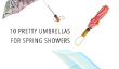 10 jolies Parapluies pour le printemps Douches