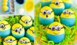 Dyed Minion Easter Eggs bricolage