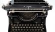 Vieille machine à écrire - si vous les utilisez