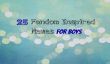 25 Fandom-Inspiré Baby Boy Names