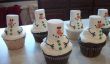 Bonhommes de neige bricolage Cupcakes