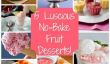 15 Luscious sans cuisson desserts aux fruits pour l'été