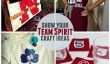11 Vêtements de bricolage et de la décoration des projets pour montrer votre équipe de football Esprit