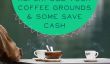7 façons d'adapter vos marc de café et économiser de l'argent