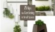 25 Conseils pour le jardinage dans les petits espaces