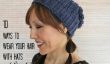 10 façons de porter vos cheveux avec des chapeaux (et Prevent Hat Head!)
