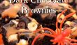 Spooky Brownies au chocolat sombre forêt