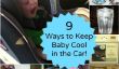 9 façons de garder les enfants dans la voiture cool cet été