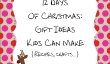 12 jours de Noël: Idées cadeaux enfants peuvent faire