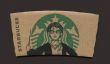Ce manchon de café Starbucks pop art est tellement incroyable