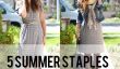 5 Summer Staples Styled pour l'automne (et conseils pour vous aider transition Votre Summer morceaux en automne)