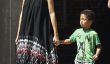 Heidi Klum prend les enfants au parc, le Cirque Du Soleil Show - Dans une robe squelette?  (Photos)
