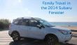 Voyage de la famille dans le Subaru Forester 2014