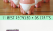Bon Fun Vert: 11 Artisanat recyclé pour enfants