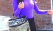 Dynamiques: Lisa Vanderpump in Purple Mais fait noir et bleu!