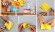 Projet Origami Fleur bricolage