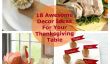 Dressez votre table de Thanksgiving avec style!