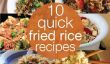 10 Fried simple riz Recettes pour un dîner rapide!