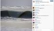 Ceci est ce que une vague géante de l'océan gelé ressemble #slushiewaves