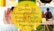 25 Citations pour vous encourager pendant les périodes difficiles dans votre mariage