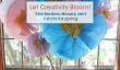 Artisanat printemps pour les enfants: des fleurs de papier que vous pouvez faire à la maison