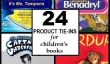 24 enfants des livres qui crient pour le placement de produit: une prédiction de la commercialisation à venir