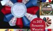12 patriotique bricolage quatrième de juillet Couronnes