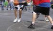 la couverture de la zone de basket-ball - différentes formes de pratique