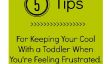 5 Conseils pour garder votre sang froid avec un bébé quand vous vous sentez frustré