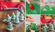 Comment faire: enrobées de chocolat arbres Strawberry Noël