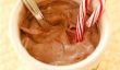 Micro-ondes Chocolate Peppermint Pudding en 5 minutes!