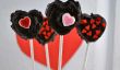 Pops gâteau au chocolat en forme de cœur: Offrez à vos enfants New Favorite