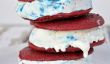 Red, White & Blue Ice Cream Sandwich