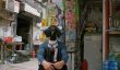 Eau chinoise Compteur Lecteur Capture moments inattendus dans les rues