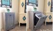 DIY bois Tilt-Out Trash Can Cabinet