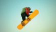 Snowboard - une étiquette de sorte que vous mettez sur