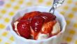 Strawberry balsamique Ice Cream Topping
