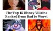 Le Top 15 de Disney Villains Classé de Bad au pire