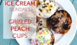 Ice Cream Sundaes dans Coupes Peach grillées!