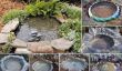 Comment faire un étang décoratif De vieux pneus