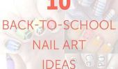 10 dos-à-école Nail Art idées qui feront Votre Tween pense que vous êtes trop cool!