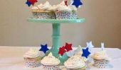 Coudre Mignon: Patriotic Décorations Cupcake