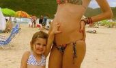 Alessandra Ambrosio: Garçon ou fille?  - Fille Anja sent avant la bosse de bébé